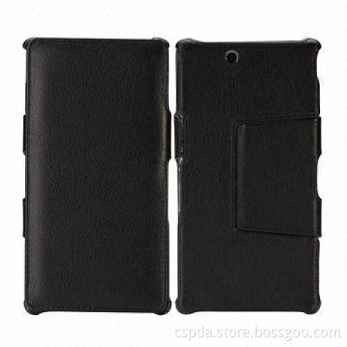 PU Leather Cases for Sony Xperia Z L39h with Microfiber Lining